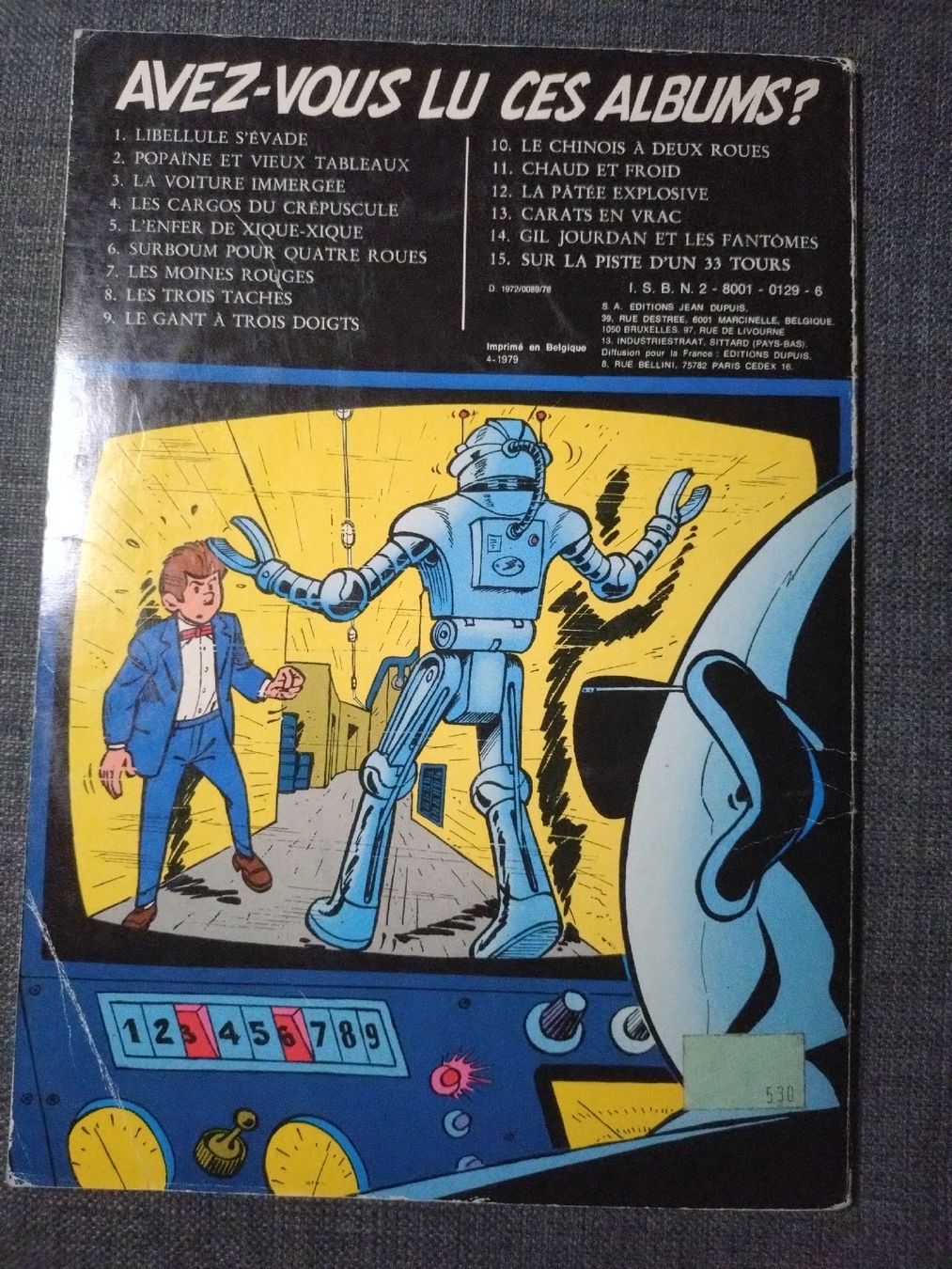 Fumetti: Gil Jourdan et les Fantômes – Usato da Farvagny-le-Grand venduto da LaCaverne 1
