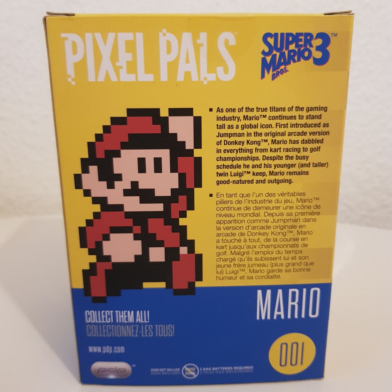 Giochi: Pixel Pals Super Mario 3 Leuchtfigur – Nuovo e nell'imballaggio originale da Münchenstein venduto da 2DGames 2