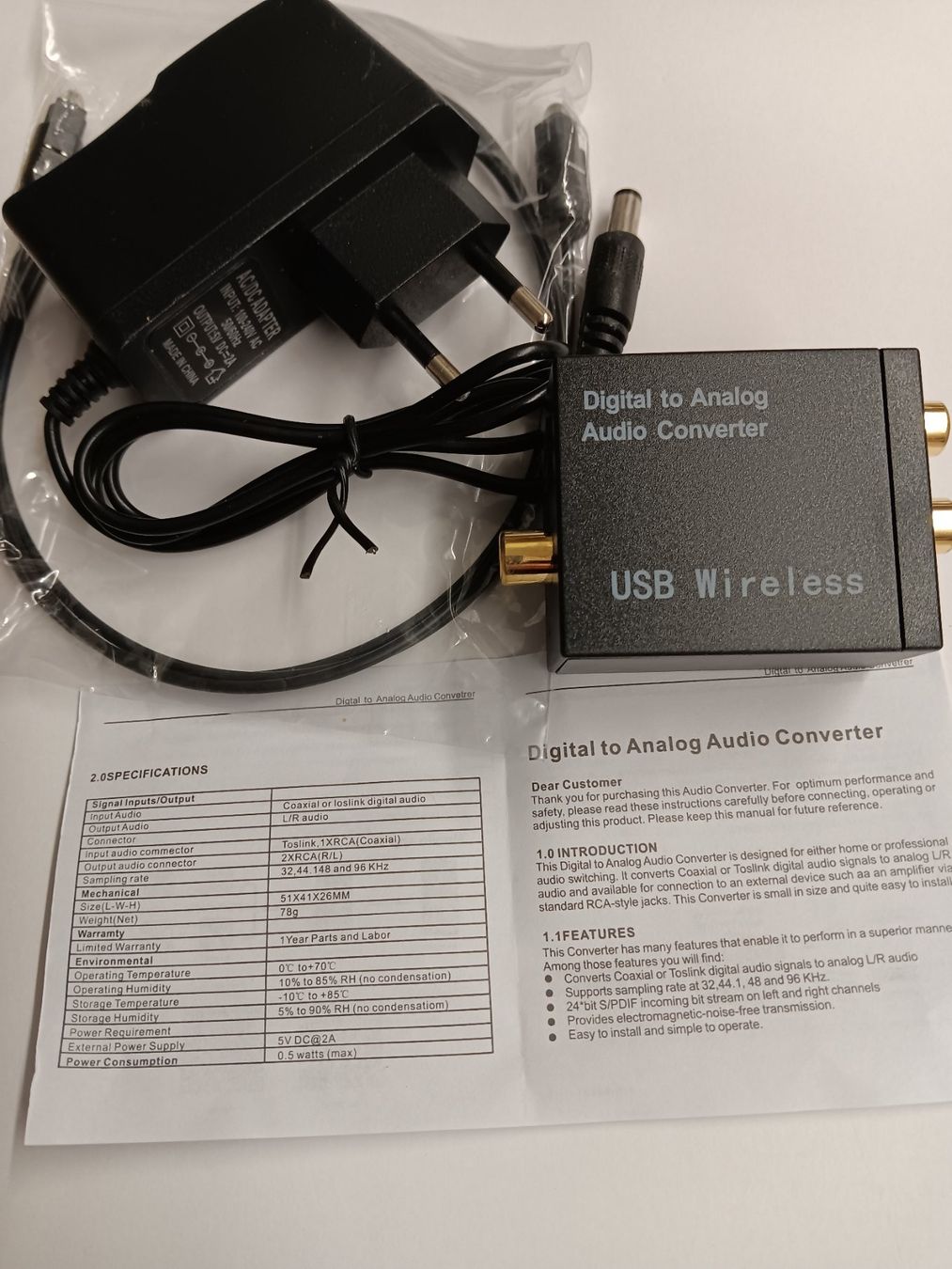 Convertitori: Digital zu Analog Audio Konverter, Neu – Nuovo e nell'imballaggio originale da Ermatingen venduto da rik4rdo 3