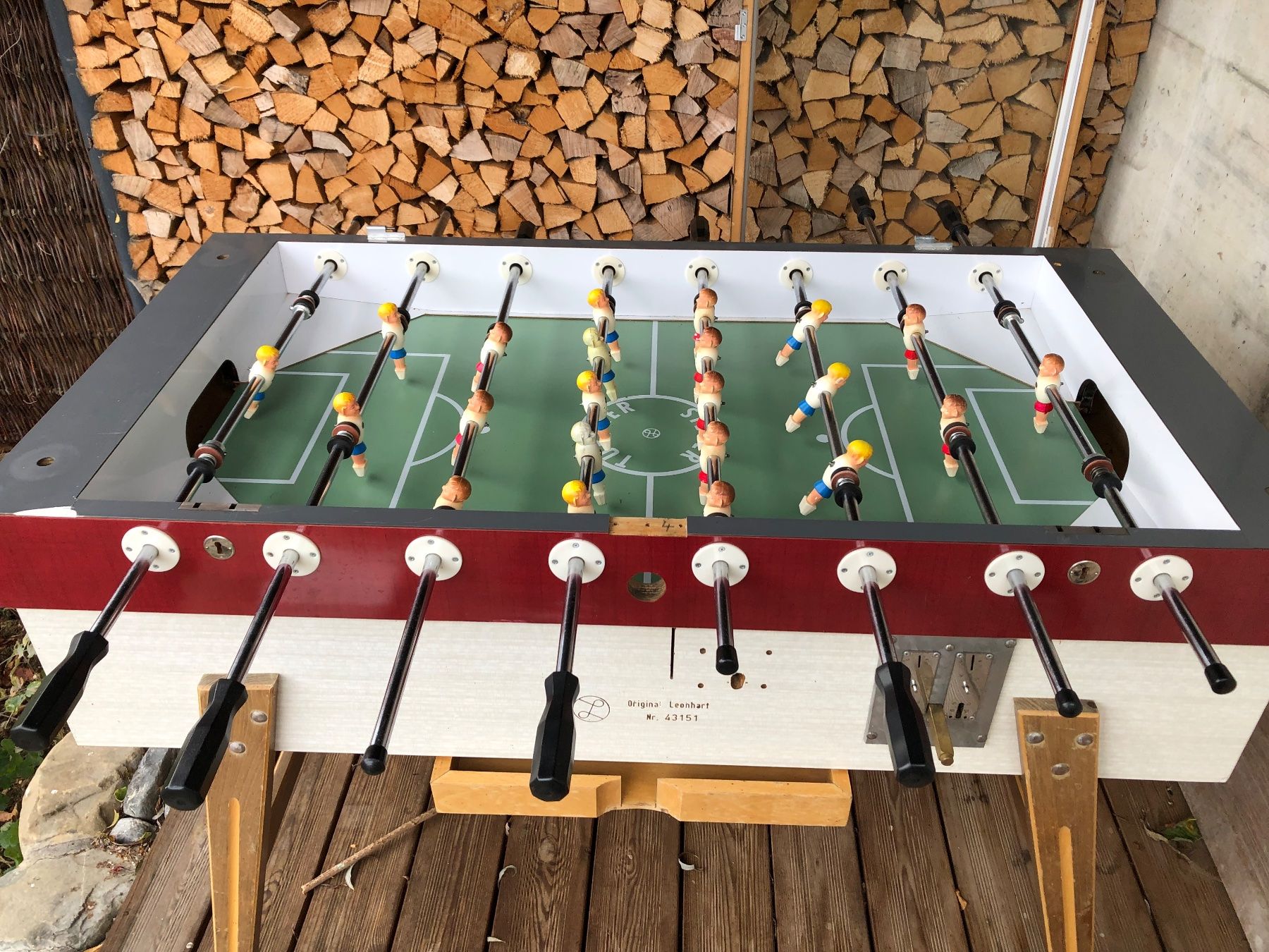Spiele: Töggelikasten , Tischfussball Antik  TOP – Gebraucht aus Grafenort von Solar11 2