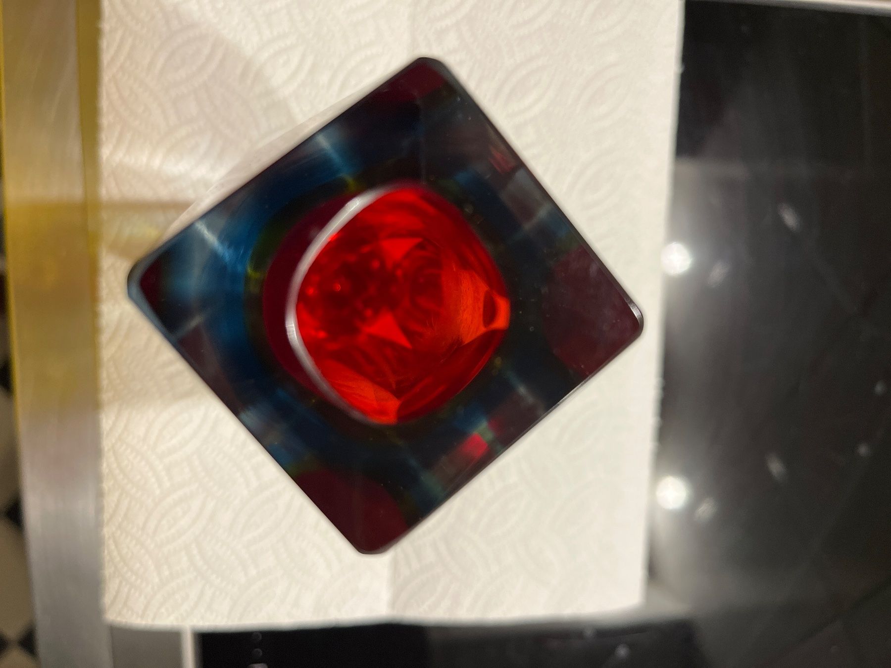Murano Vasen & Gefässe: Murano Vase rot – Gebraucht aus Allschwil von metalltisch 2
