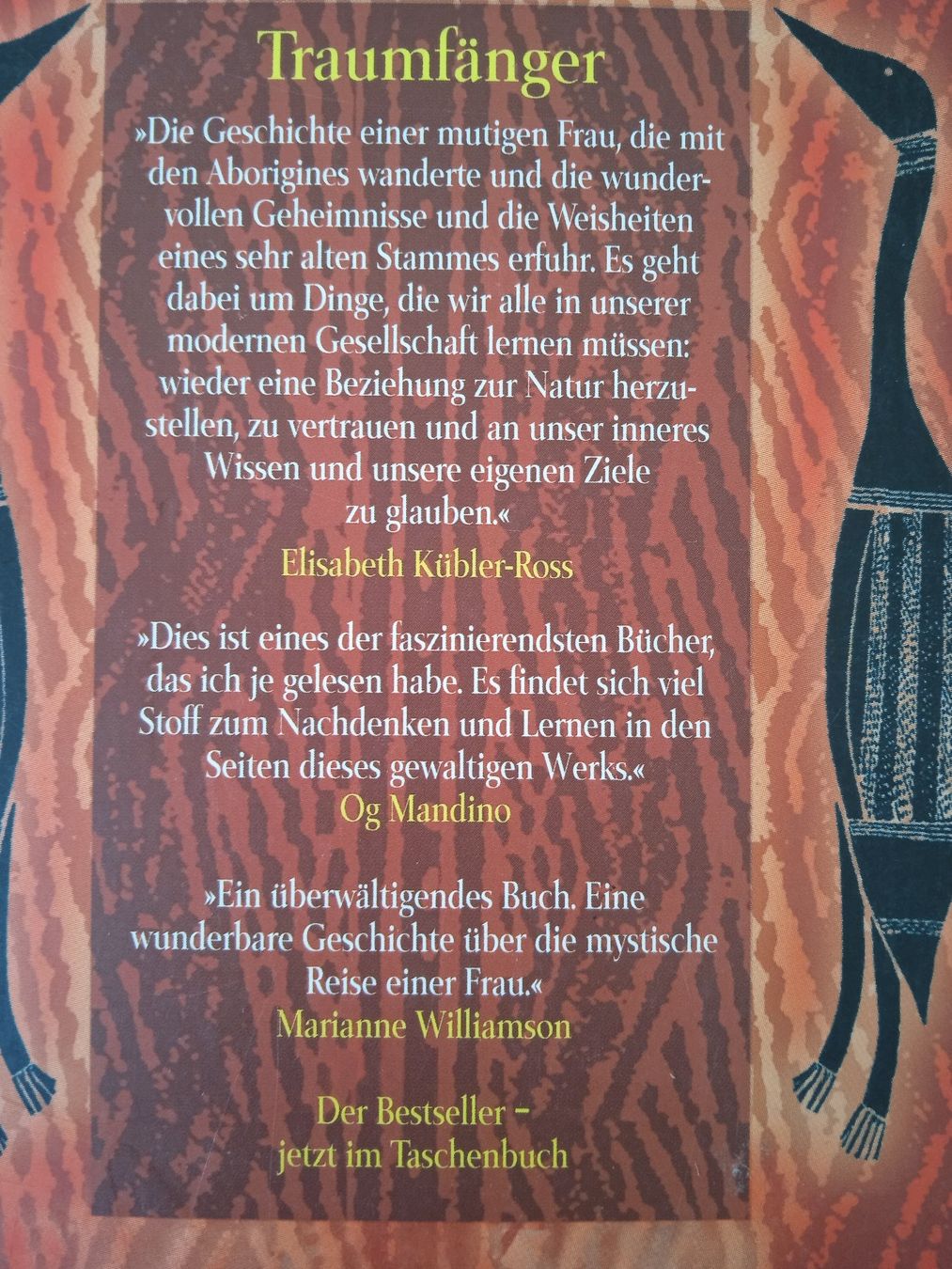 Libri: Traumfänger Marlo Morgan – Usato da Rothrist venduto da MaSa82 1