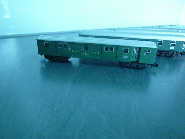 Trix Trains électriques: Minitrix 6x Waggons Spur N – D'occasion à Diepoldsau par ehrlich72 4