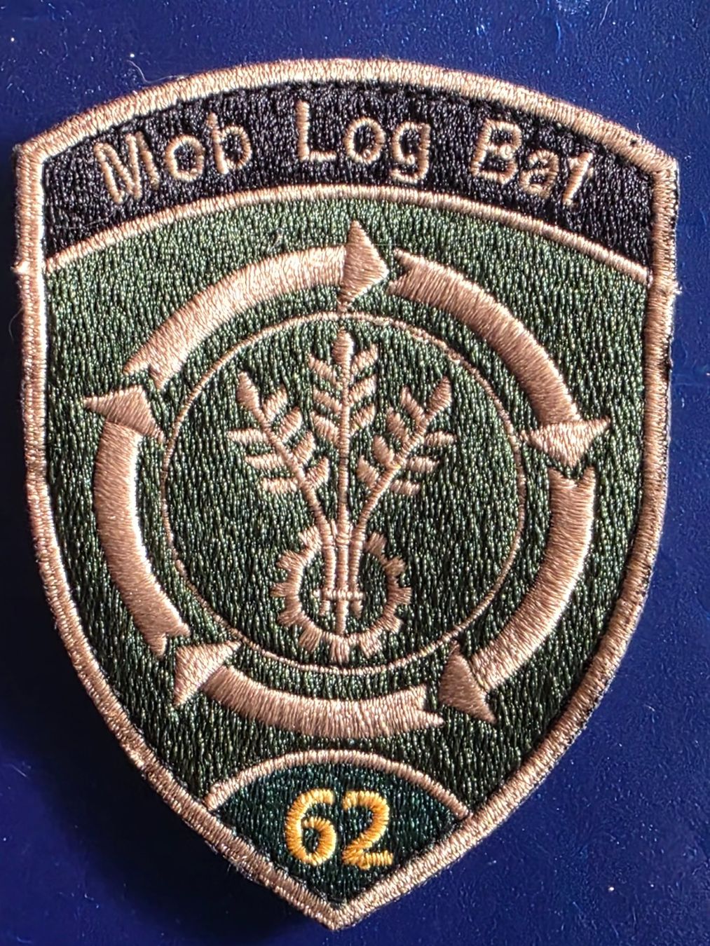 Schweizer Armee Plaketten & Abzeichen: Logistik Badge Bat Mob Log 62 Grun – Neu (gemäss Beschreibung) aus Nyon von freetoys08