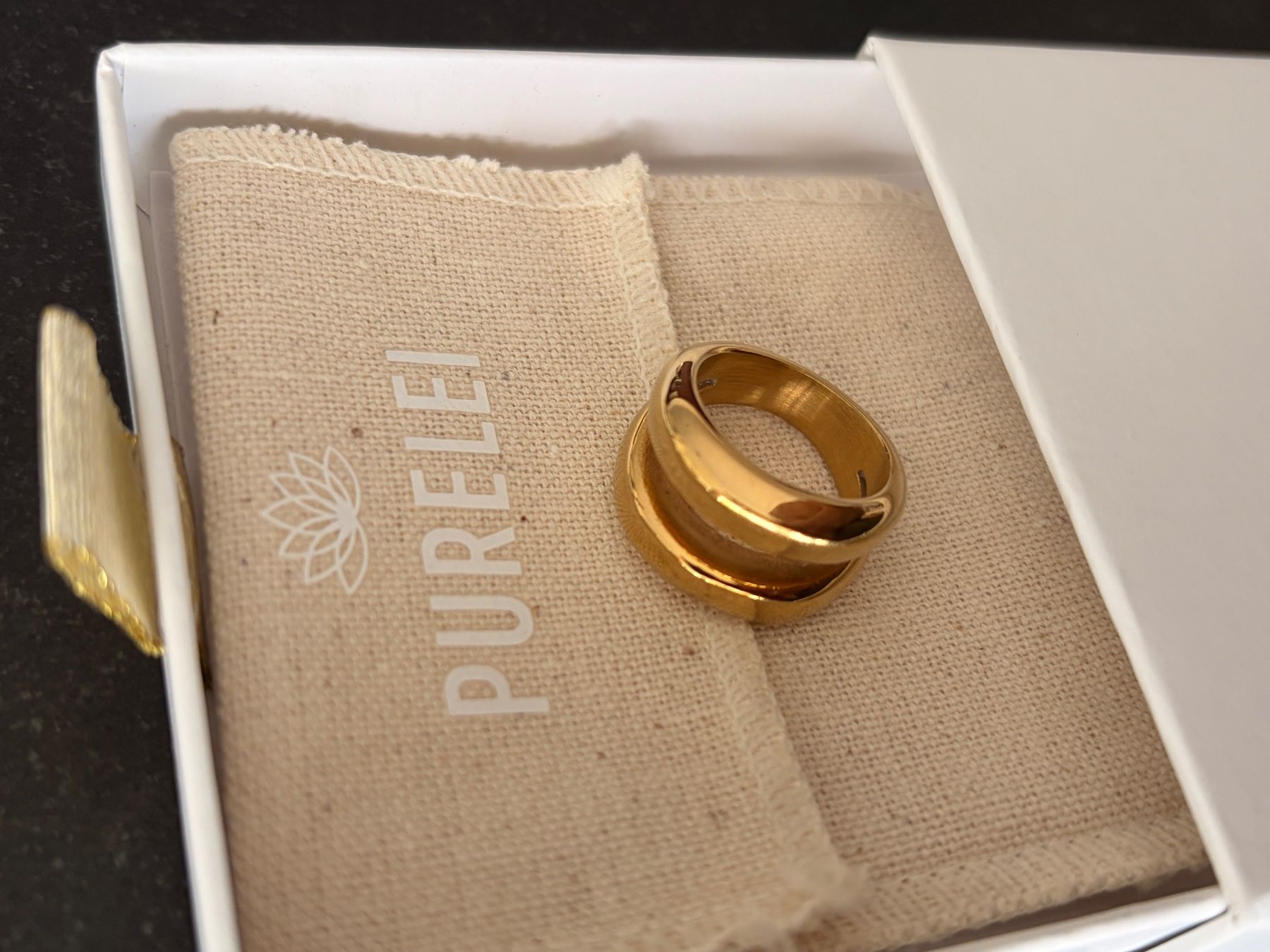 Purelei Anelli: PURELEI Ring vergoldet, neuwertig – Nuovo (secondo la descrizione) da Malans GR venduto da flavia2905