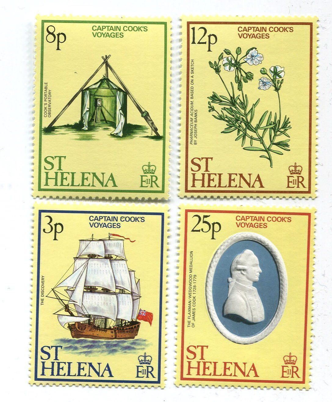Tous les timbres: Briefmarken Schiffe. James Cook. St. Helena – Neuf avec emballage d'origine à Basel par Butsch5