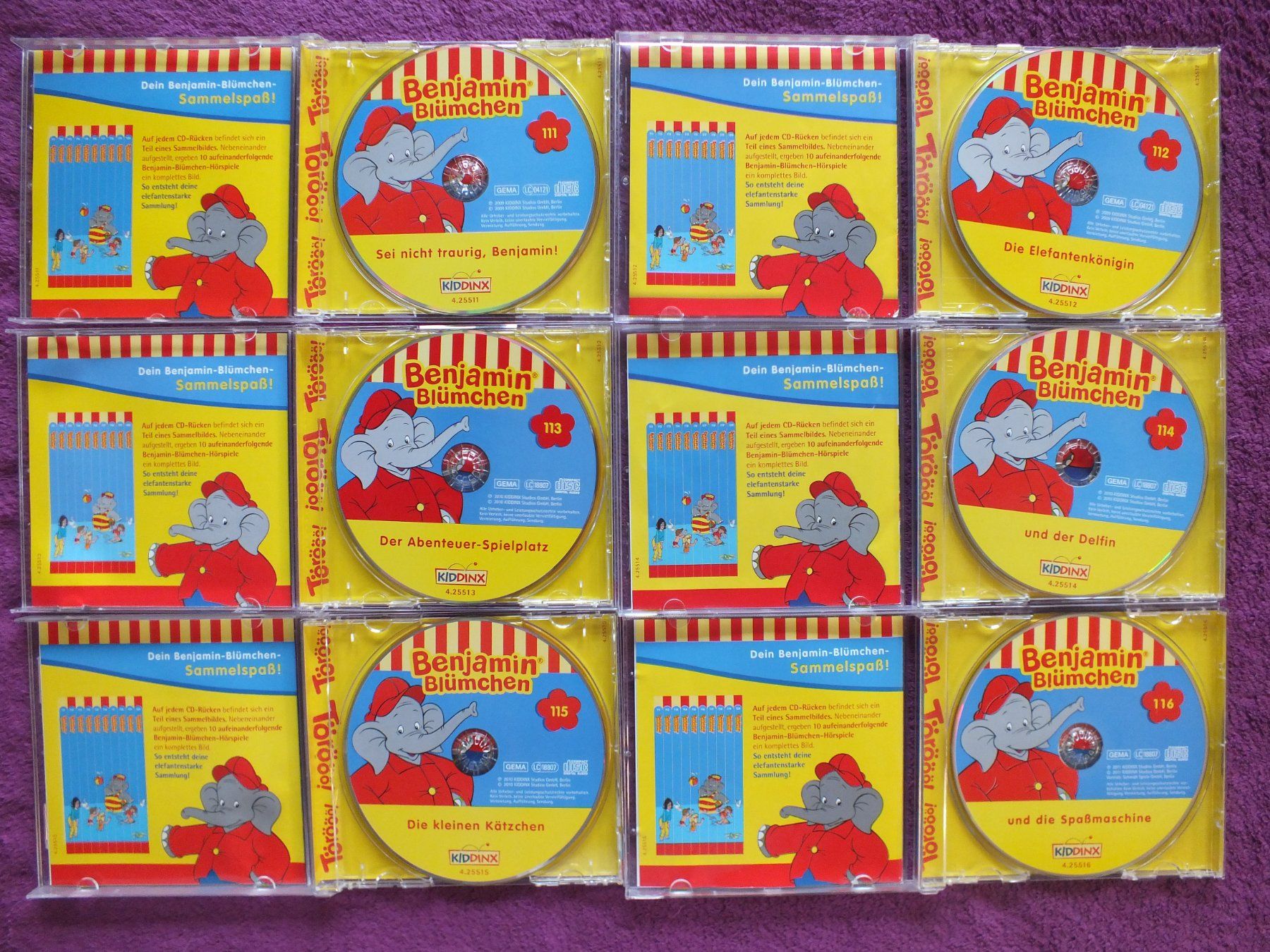 CD: 6 - Benjamin Blümchen - Hörspiel - CD´s – Usato da Müllheim Dorf venduto da Seeeule01 6