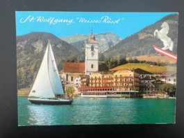 AK 1984  Österreich St. Wolfgang Weisses Rössl    (G725)