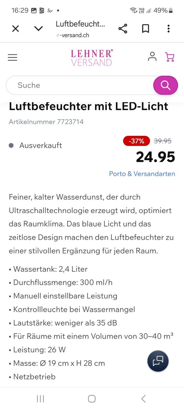 Umidificatori d'aria: Luftbefeuchter – Nuovo (secondo la descrizione) da Zizers venduto da Pinot55 4