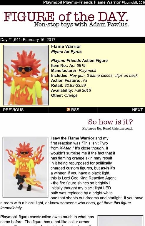 Spielzeuge: Playmobil 6819 Flame Warrior – Gebraucht aus Crassier von CocoChill 2