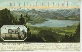 Hausen a.A. - Albishorn - Panorama Zugersee + Alpen