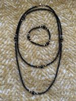 Schmuckset: Onyx Kette & Armband