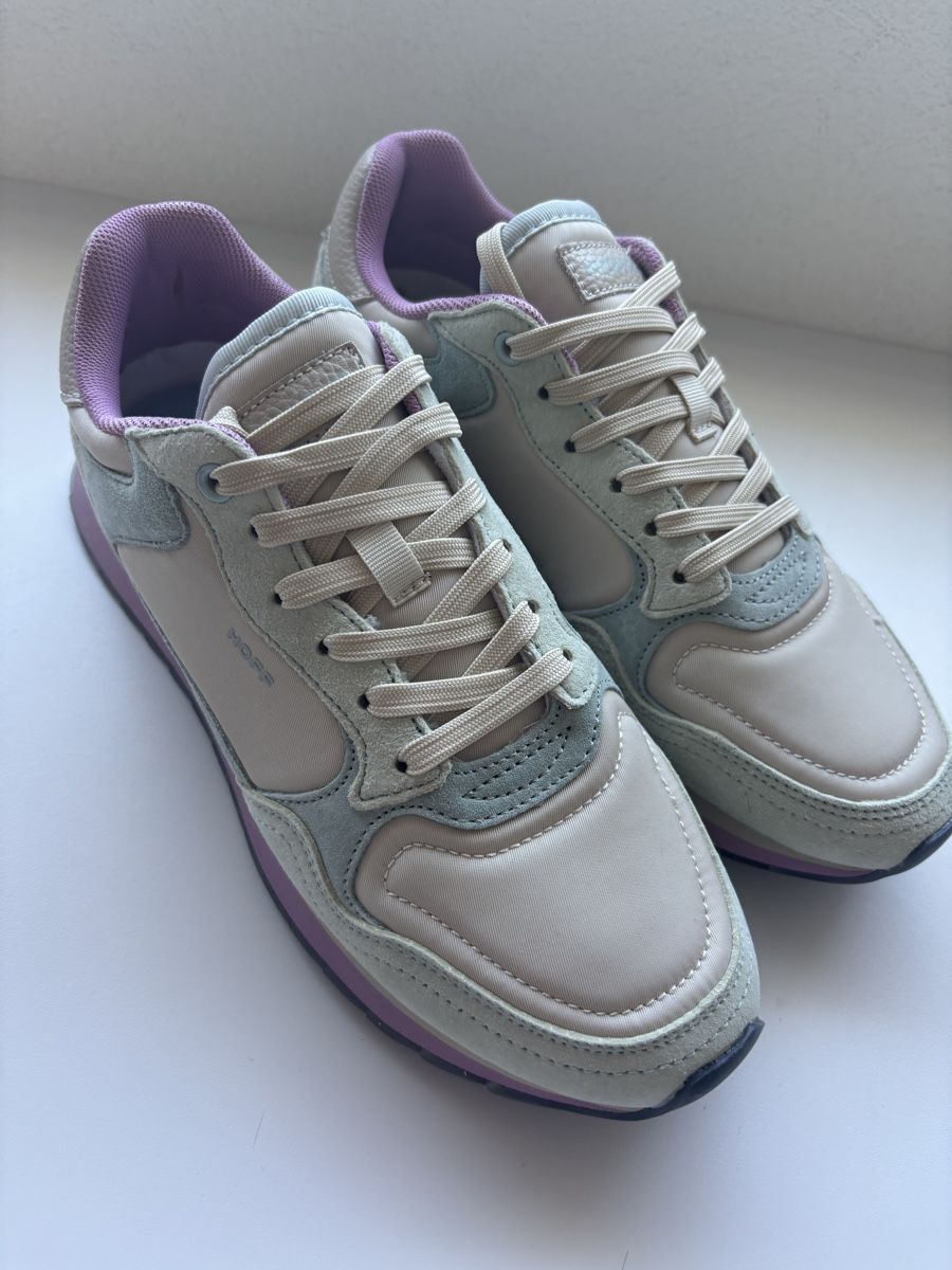 Damenschuhe: Hoff Sneaker, neu Gr. 38 hellbeige/Lila, – Neu und originalverpackt aus Herzogenbuchsee von ameise02 2