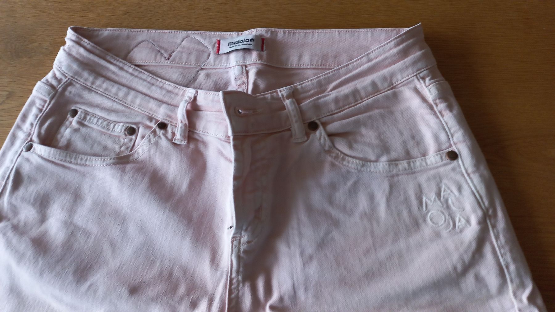Maloja Hosen: Rosafarbene Jeans von Maloja – Gebraucht aus Luzern von Andiaw 1