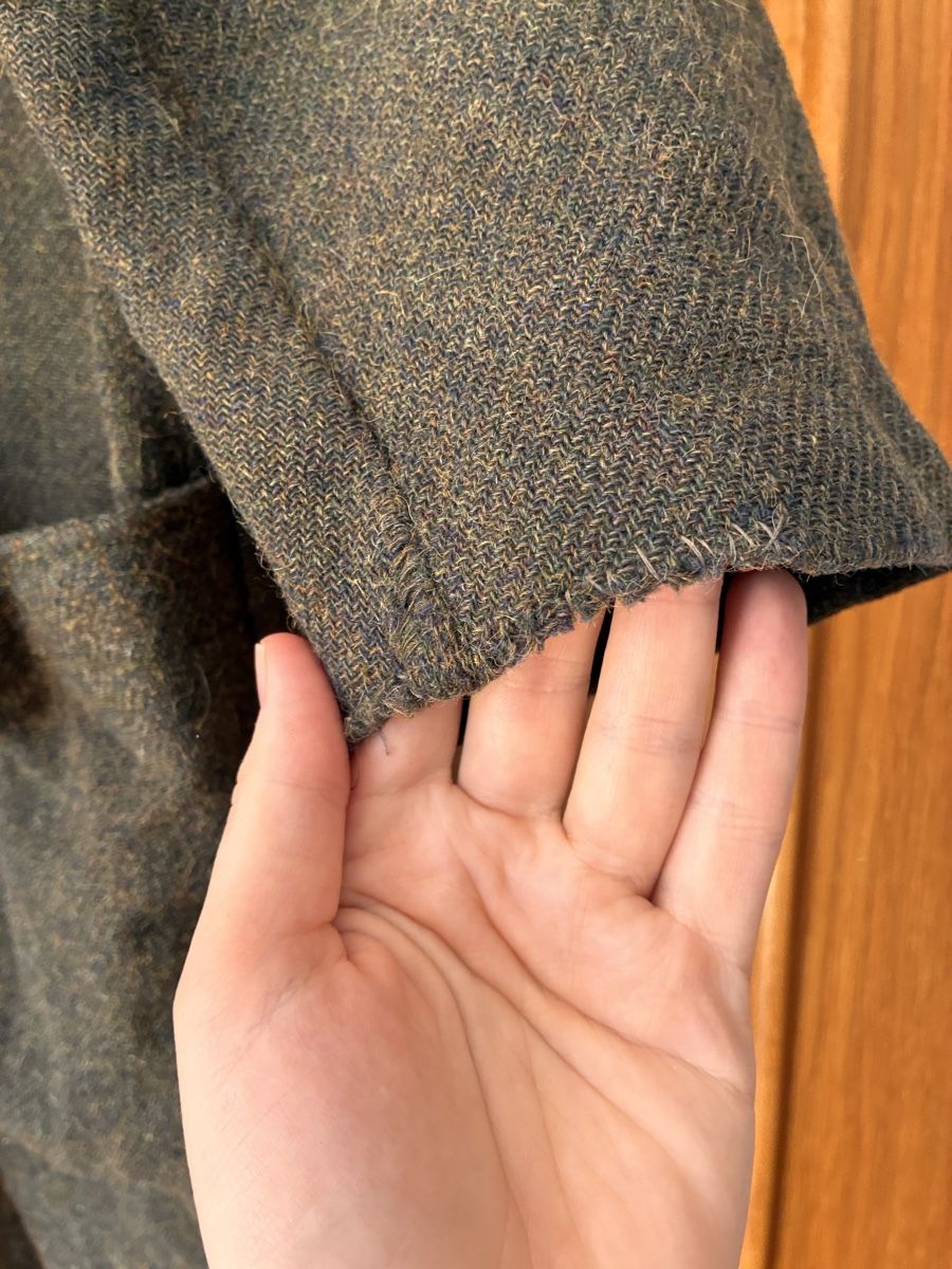 Mäntel: Stylish Wool/Alpaca Blend Coat - Green – Gebraucht aus Untersiggenthal von mic_ksv9 6