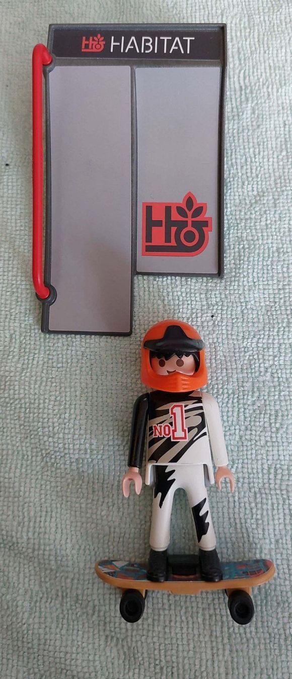 Statuette: Playmobil Skater mit Rampe – Usato da Breitenbach venduto da Lucky0518