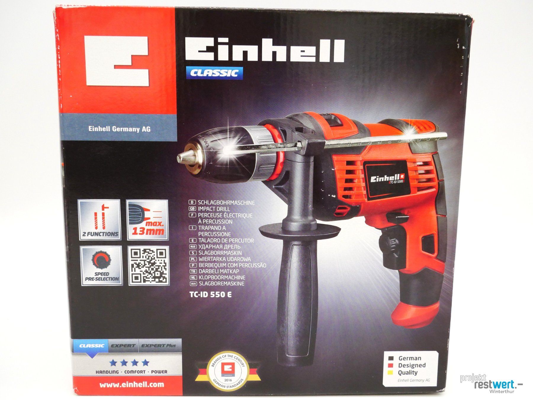 Einhell Trapani: EINHELL - Schlagbohrmaschine – Nuovo (secondo la descrizione) da Winterthur venduto da Restwert_Winterthur 6