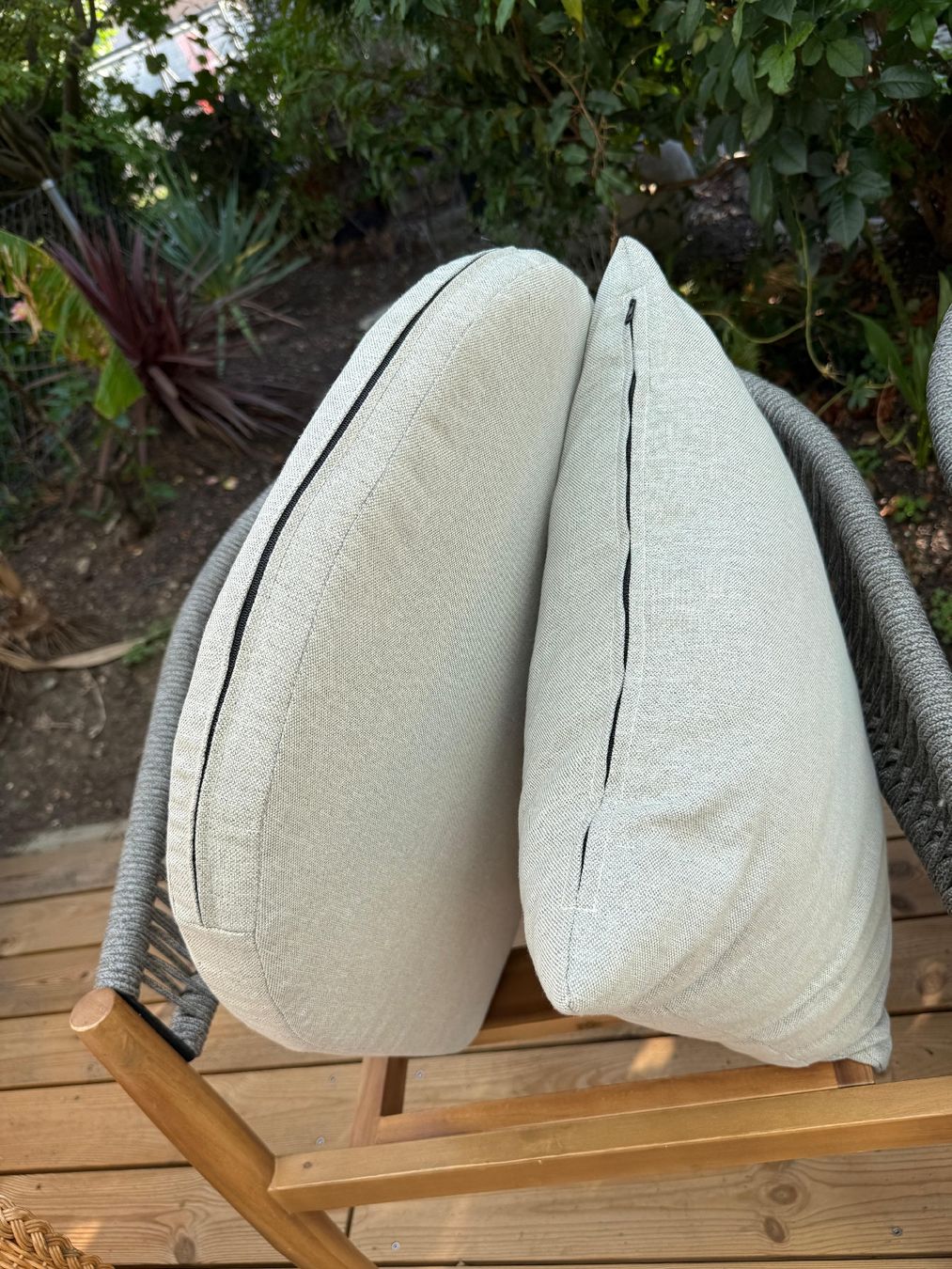 Stühle: Garten Stühle 2x, Holz  – Gebraucht aus Winterthur von tim_cl8x 5