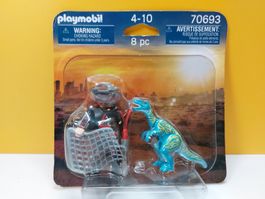 PLAYMOBIL 70693 Dinos - DuoPack Jagd auf Velociraptor NEU