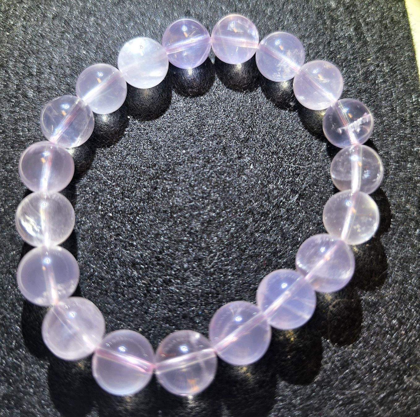 Minerali & Pietre curative: Starlight Rosenquarz Armband A 10.1mm – Nuovo e nell'imballaggio originale da Matzingen venduto da Shay_Crystalz