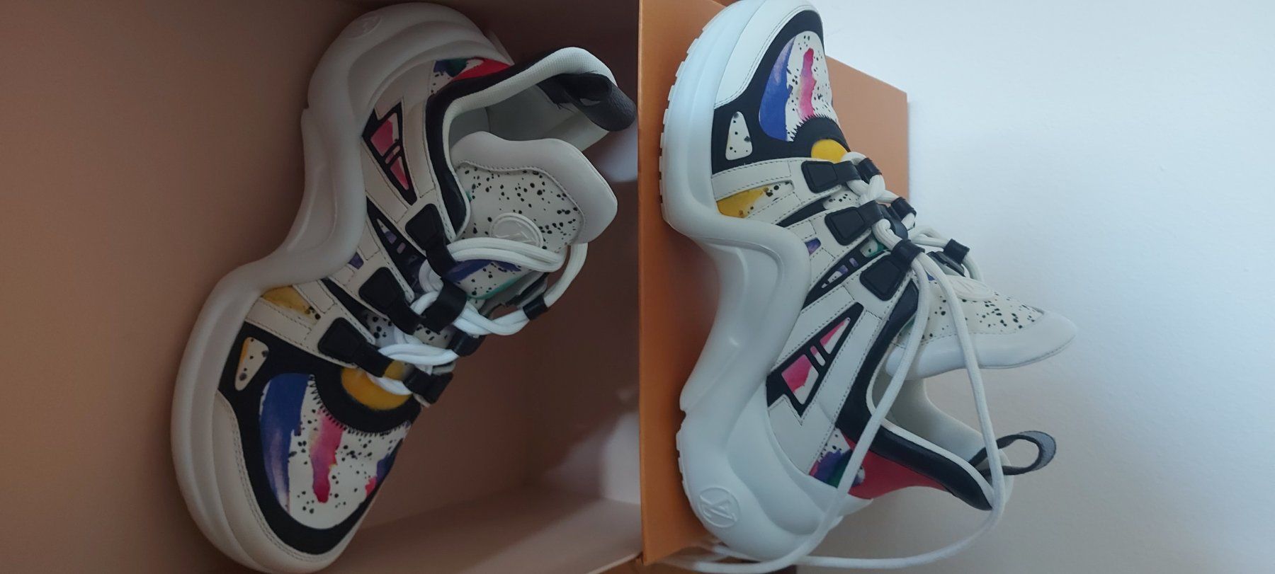 Louis Vuitton Damenschuhe: Louis Vuitton Archlight Gr. 37 sneakers donna, multicolore – Gebraucht aus Pregassona von ivi_xgd5 6