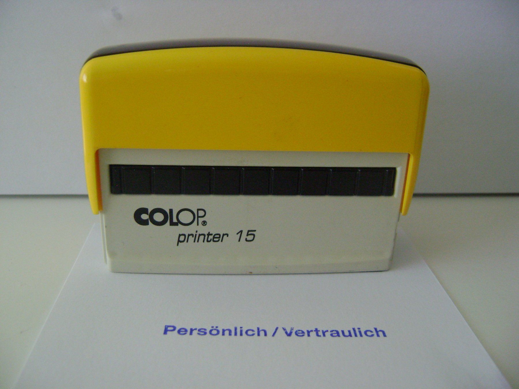 Timbri: Stempel "Persönlich / Vertraulich" – Usato da Wil SG venduto da Pascal_V 2