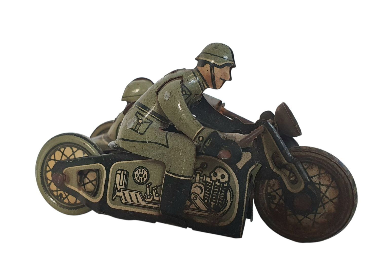 Giocattoli: Kellermann Militär-Motorrad – Difettoso da Flawil venduto da JaguarXJSHE 1