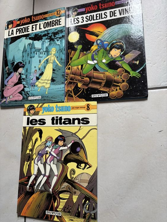 BD: 3 BD Yoko tsuno Roger Leloup 8 – D'occasion à Bollion par fran12
