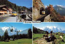 Brünig–Hasliberg (BE/OW) – Mehransicht: Bahnhof Postauto