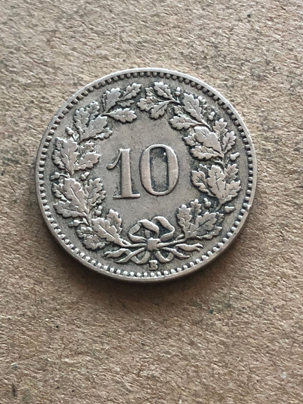 Toutes les monnaies: 10 Rp. 1915 – D'occasion à Schötz par Odpa 1