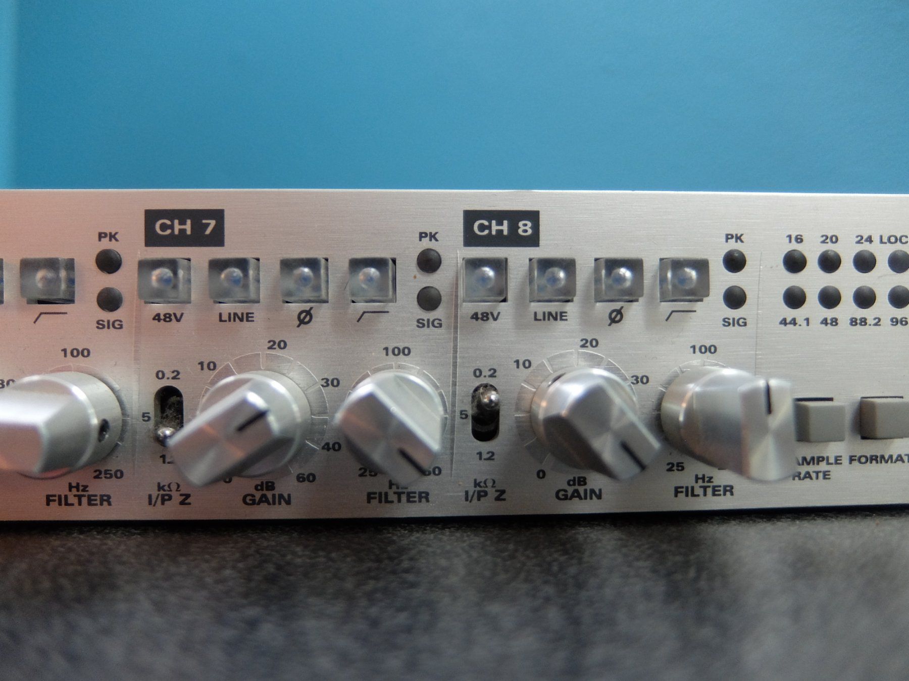 Verstärker: Audient ASP008 - 8ch variable impedance mic pre – Gebraucht aus St. Gallen von qflm 2