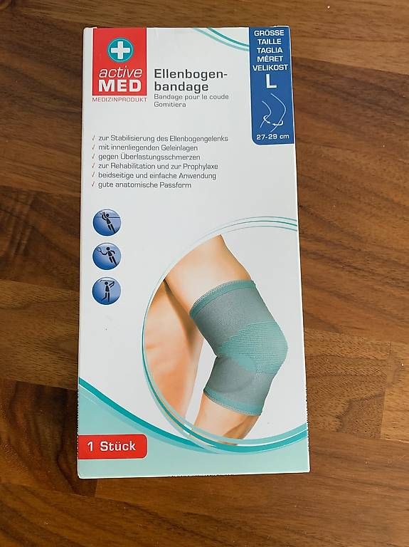 Attrezzature mediche: Ellenbogenbandage, Active Med (Versand 4 Fr.) – Usato da Dübendorf venduto da rappoport