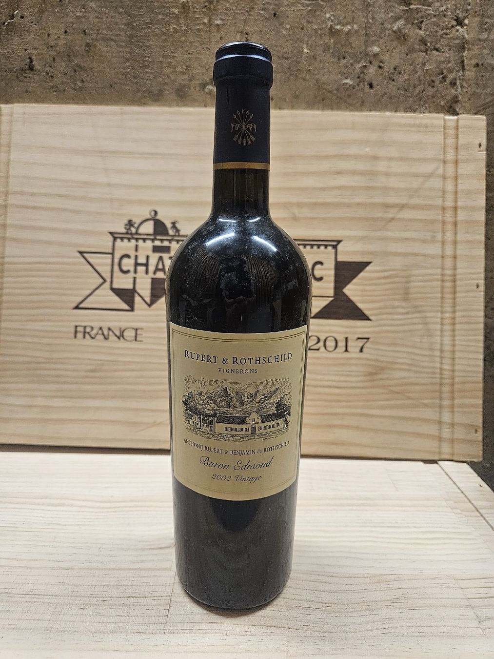 Vino: Rupert & Rothschild Baron Edmond 2014  – Nuovo e nell'imballaggio originale da Zofingen venduto da WouterSamwel