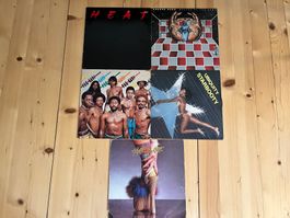 5 x VINYL DISCO/SOUL/JAZZ-FUNK BAR-KAYS/HEAT/ROY AYERS