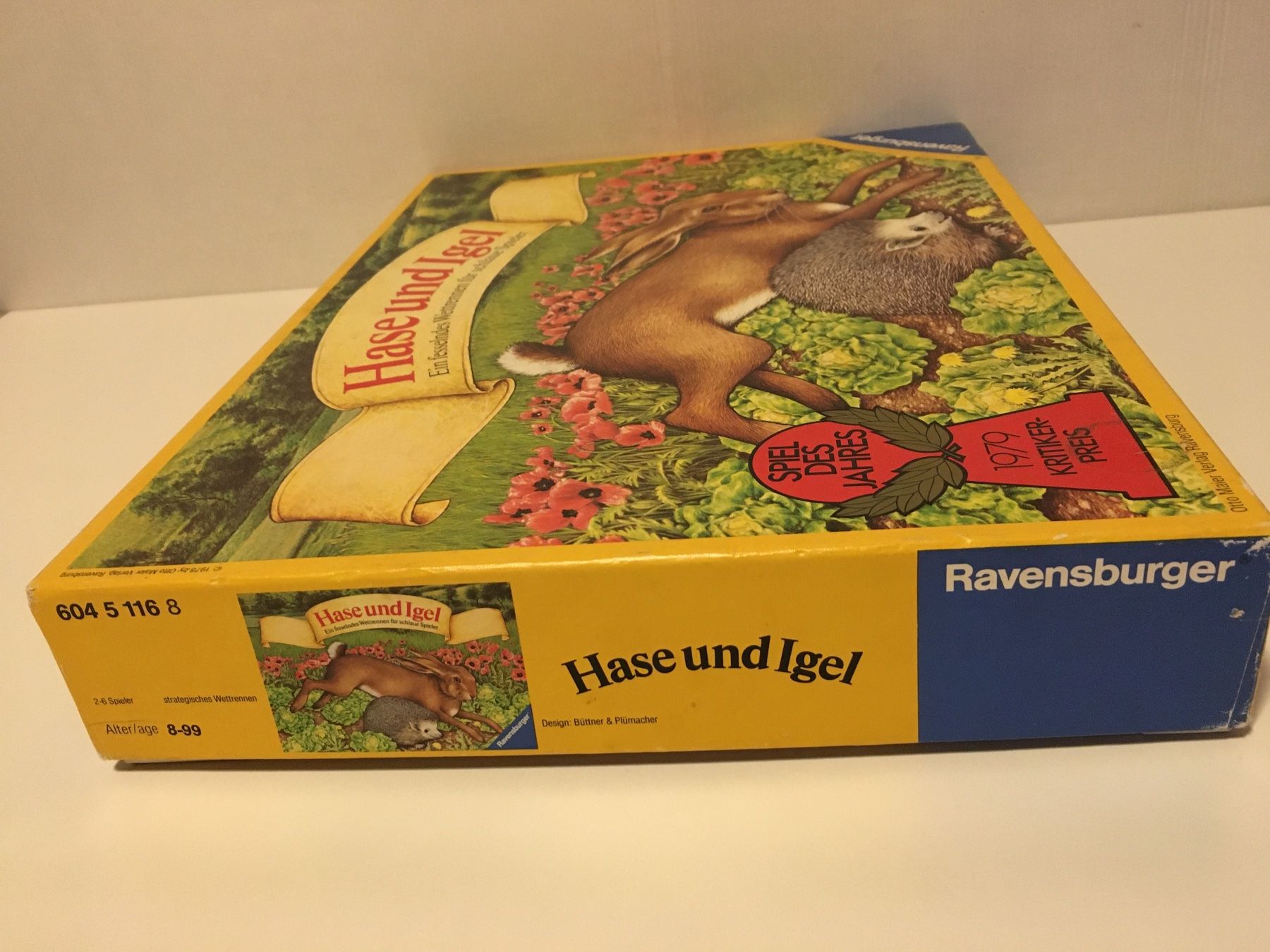 Ravensburger Giochi: Hase und Igel - Spiel von Ravensburger - 1978 – Usato da Andwil SG venduto da Rainboli 2