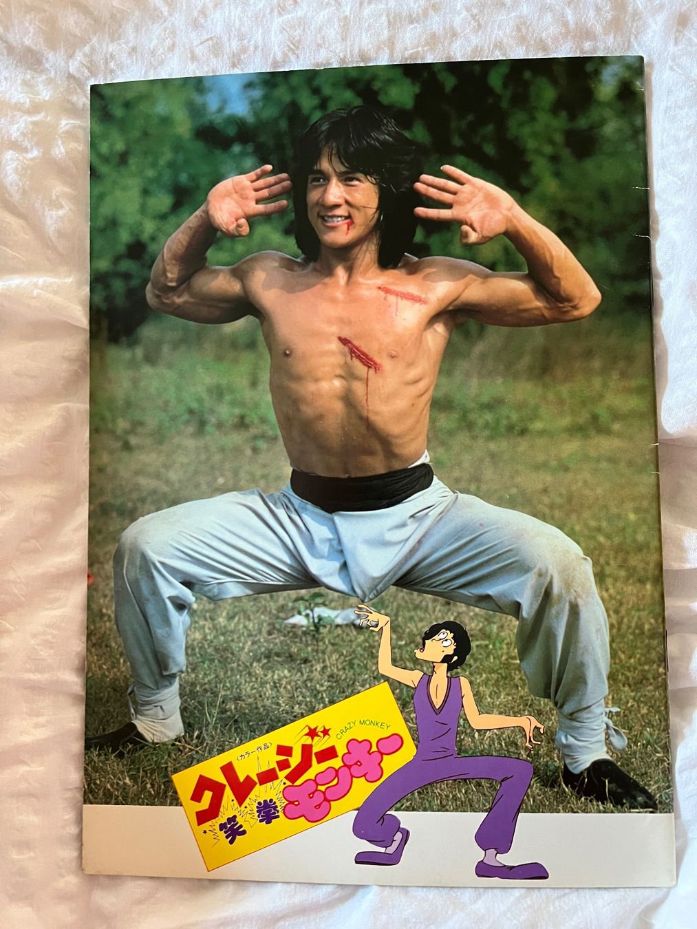 Libri: Jackie Chan, rares Crazy Monkey Booklet, A4-Grösse – Usato da Iragna venduto da Flips03 1