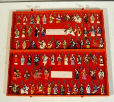Konvolut Figuren "Drei Reiche" Miniaturen China