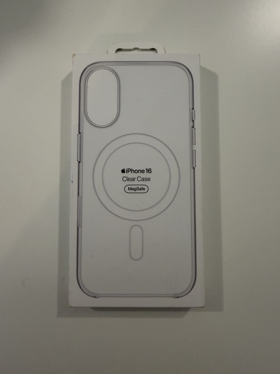 Covers & Schutzfolien: Coque Apple iPhone 16 Clear Case avec MagSafe neuve – Neu und originalverpackt aus Yverdon-les-Bains von AVRS.CH