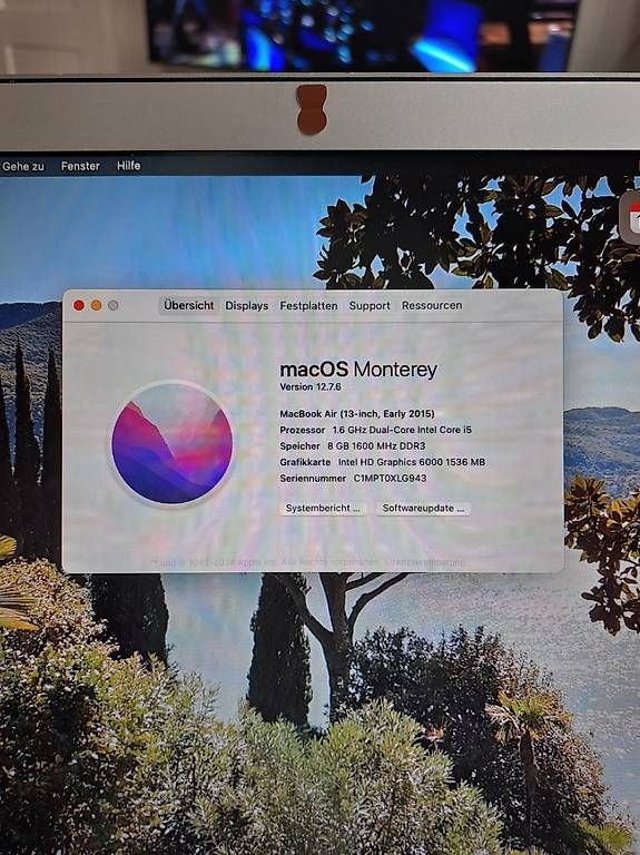 Apple Notebook: Macbook Air 13.3 Zoll – Usato da Muttenz venduto da Nabe 3