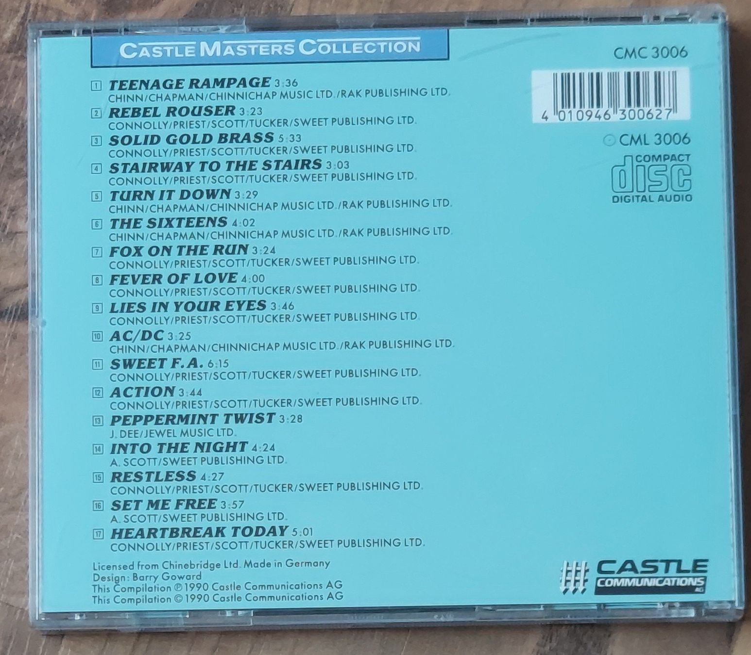 CD: CD - THE SWEET – Usato da Steckborn venduto da Quo7 1