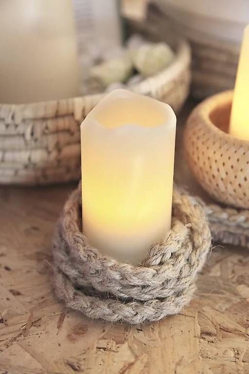 Candele: LED Kerze 2er Pack Indoor, Weiss, 6cm Höhe, Timerfunktion – Usato da Aesch BL venduto da maerktplatzcom 2