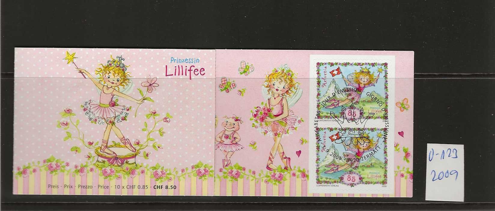 Tutti i francobolli: timbre carnet 0-123 de 2009 lillifee – Usato da Sorvilier venduto da carose01