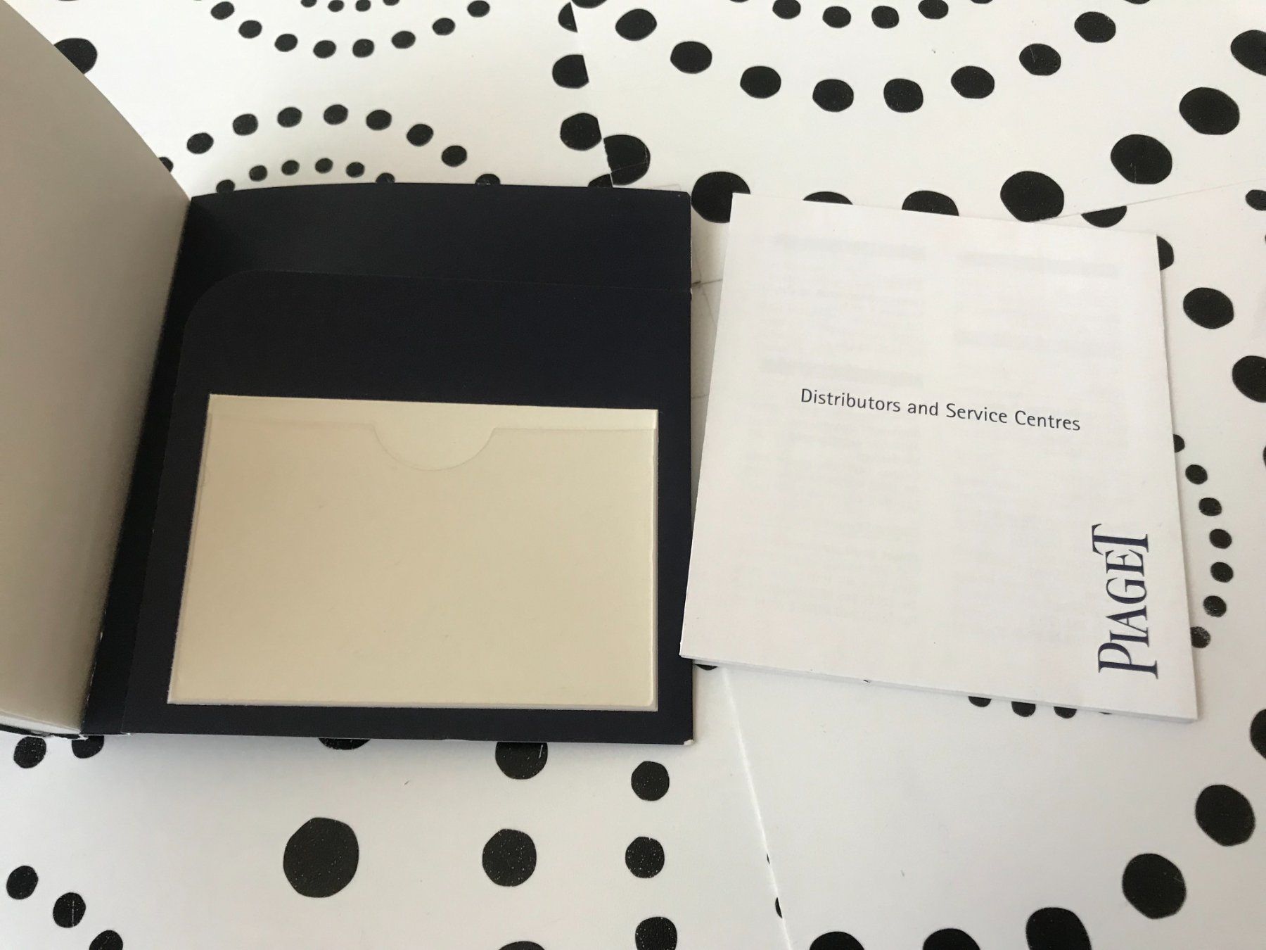 Documenti: PIAGET ORIGINAL - OPERATING INSTRUCTIONS FOR WATCHES !!! – Usato da Epalinges venduto da dream-watch 2