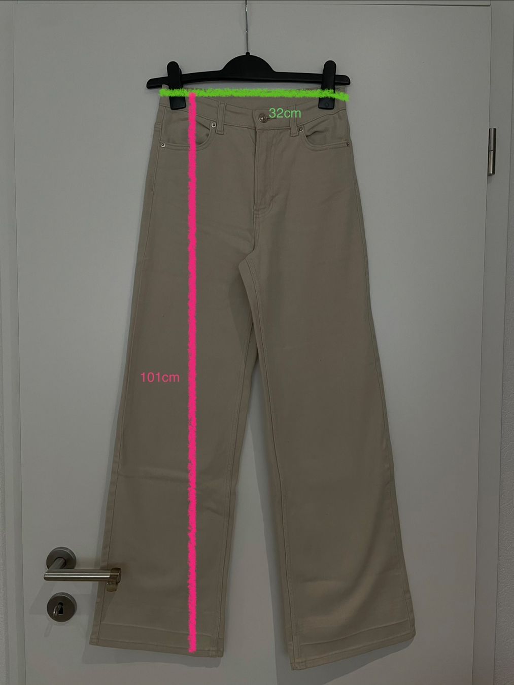 H&M Jeans: Jeans beige - H&M – Nuovo (secondo la descrizione) da La Chaux-de-Fonds venduto da ju_paol2 4
