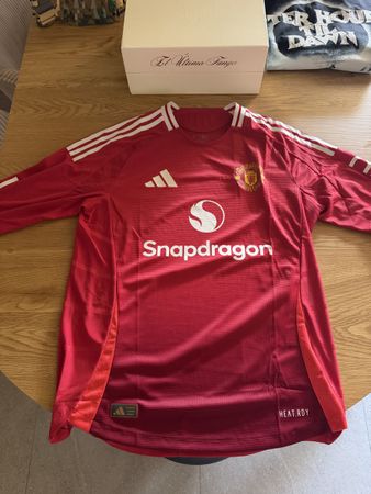 Manchester United Langarm Trikot