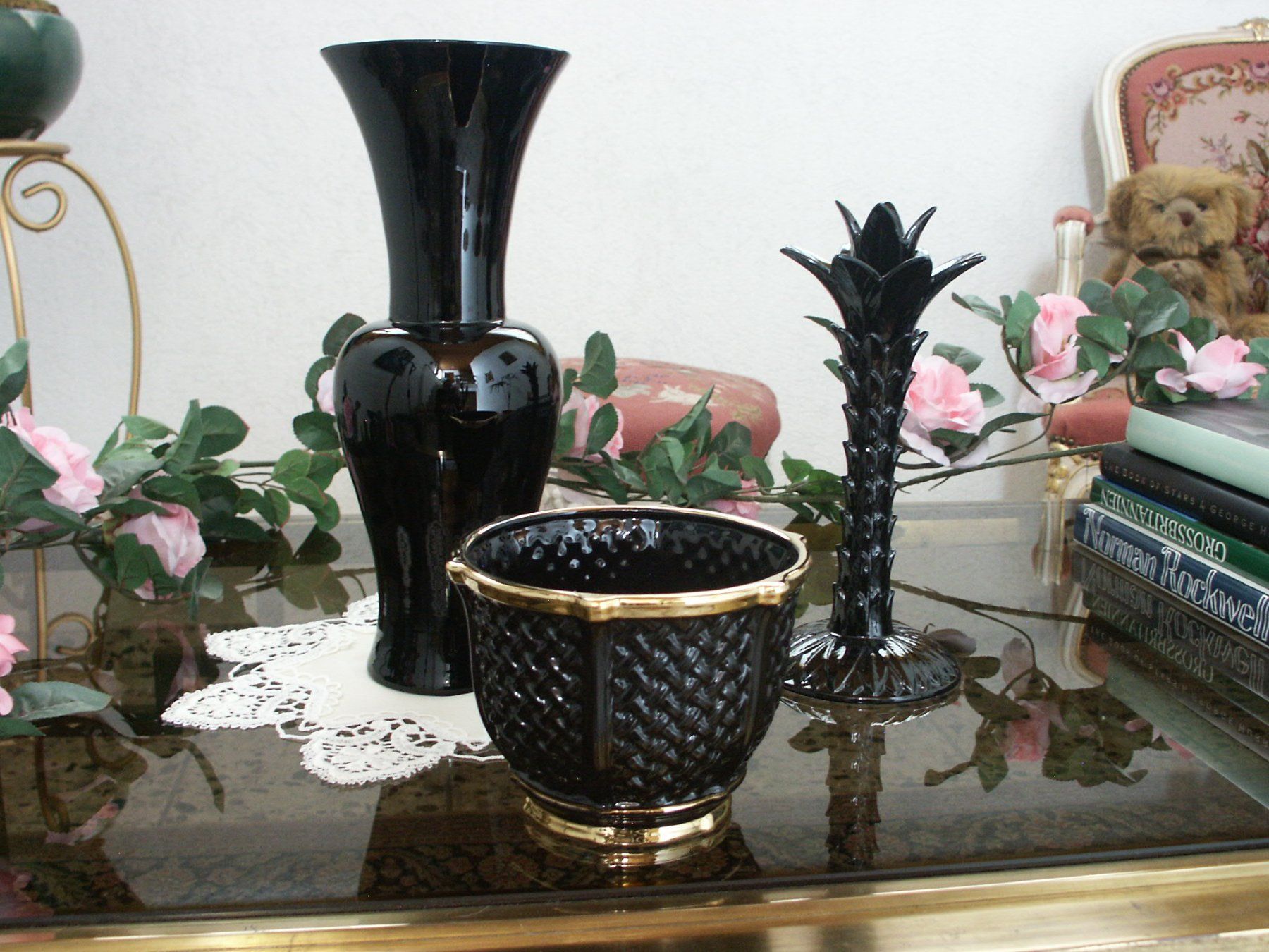 Vasi & Recipienti: Set Vase Kerzenständer Cachepot – Usato da Tuggen venduto da Mviola2