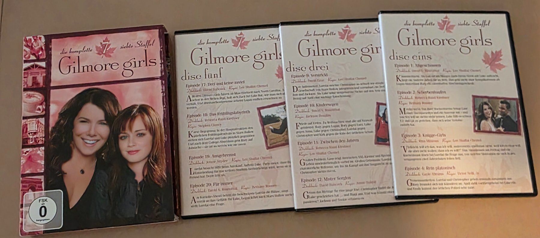 Tutti i DVDs: Gilmore Girls 7 – Usato da Schaffhausen venduto da ang_bt75