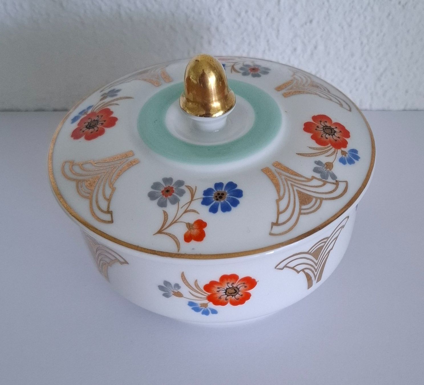 Zuccheriere: MITTERTEICH BAVARIA Zucker-Dose ca. 1930 – Usato da Rothrist venduto da Clanx