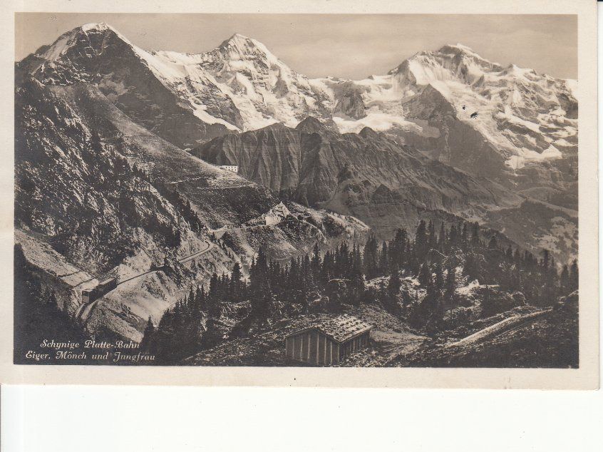 Cartoline postali: Schynige Platte 1932 – Usato da Bürglen TG venduto da StampGraf