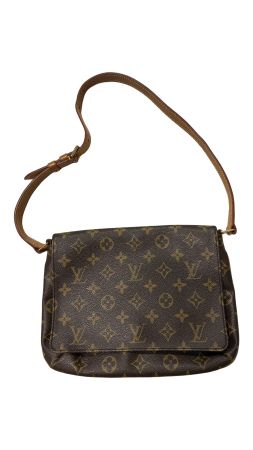 Louis Vuitton Monogram Musette Tango Tasche braun